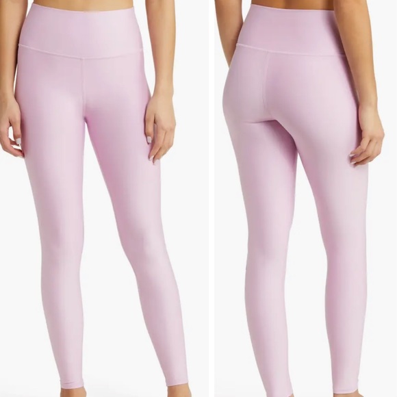 ALO Airlift High Waist Leggings - Sugarplum Pink - Picture 6 of 10